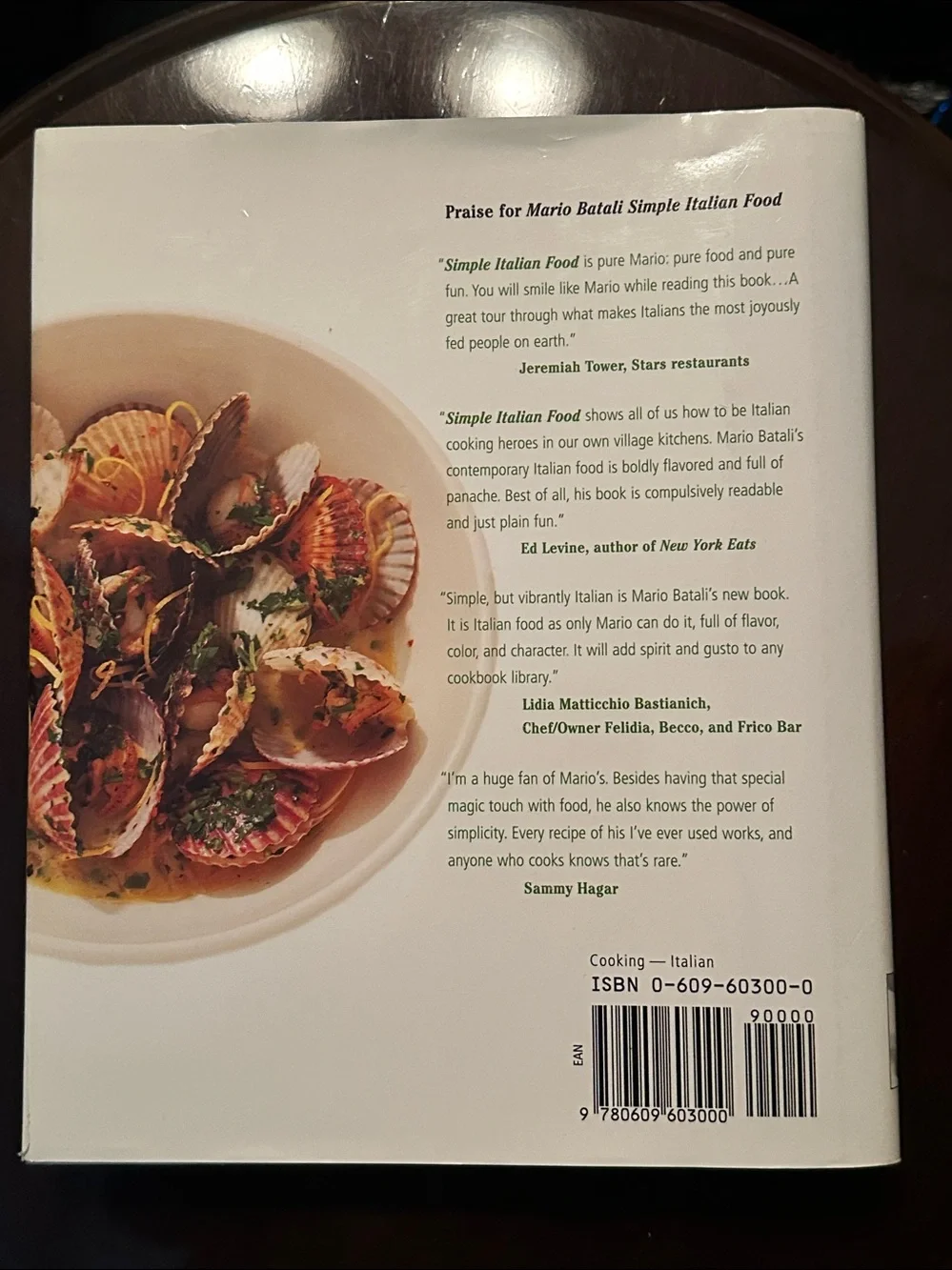 Mario Batali Simple Italian Food Cookbook